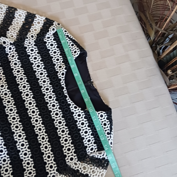 Alexis Amir Striped Crochet Pleated Dress - Picture 12 of 15